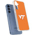 Virginia Tech University Orange Galaxy A55 5G Clear Case