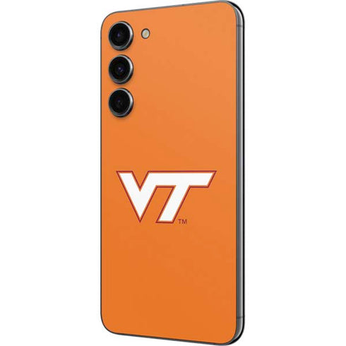 Virginia Tech University Orange Galaxy S23 Plus Skin