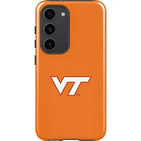 Virginia Tech University Orange Galaxy S23 Pro Case