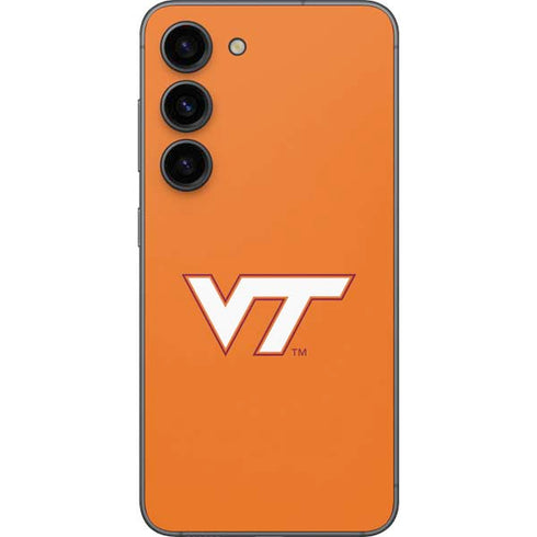 Virginia Tech University Orange Galaxy S23 Skin