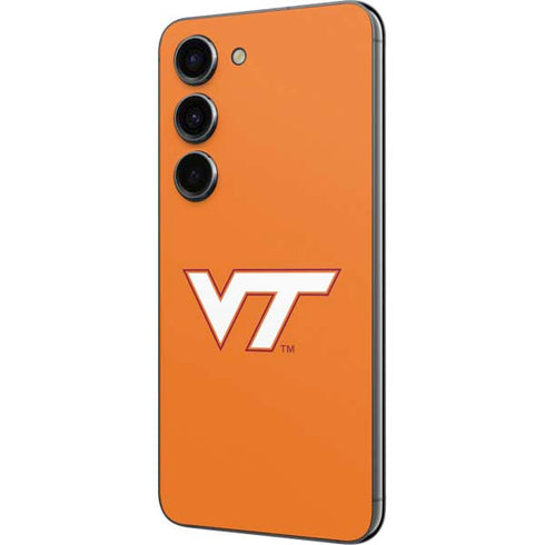 Virginia Tech University Orange Galaxy S23 Skin