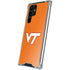 Virginia Tech University Orange Galaxy S23 Ultra Clear Case