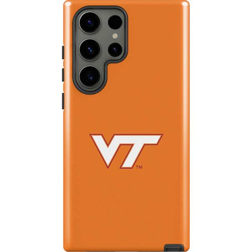 Virginia Tech University Orange Galaxy S23 Ultra Pro Case
