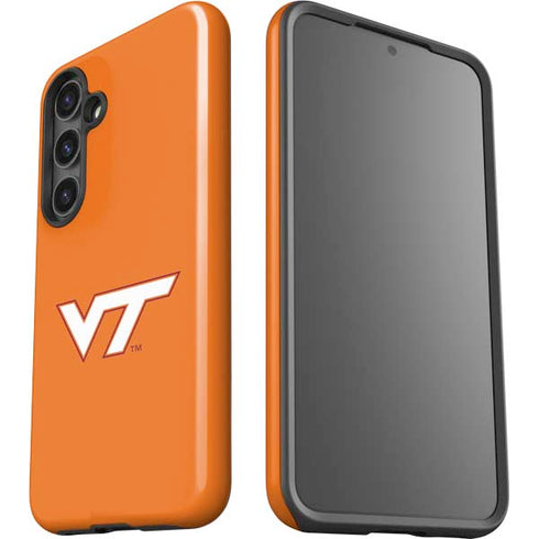 Virginia Tech University Orange Galaxy S25 Impact Case