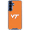 Virginia Tech University Orange Galaxy S25 Plus Clear Case