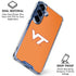 Virginia Tech University Orange Galaxy S25 Plus Clear Case