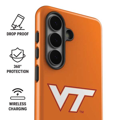 Virginia Tech University Orange Galaxy S26 Plus Impact Case