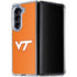 Virginia Tech Orange Galaxy Z Fold5 5G Clear Case