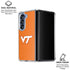 Virginia Tech University Orange Galaxy Z Fold6 Clear Case