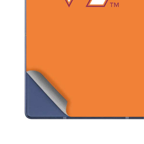 Virginia Tech University Orange Galaxy Z Fold6 Skin