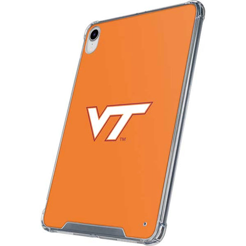 Virginia Tech University Orange iPad 11th Gen (2025) Clear Case