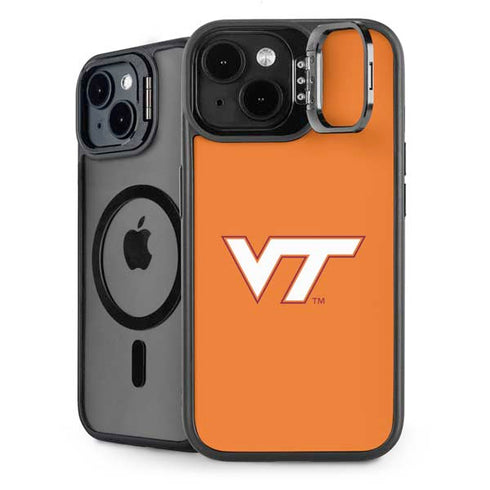 Virginia Tech University Orange iPhone 14 Kickstand Case