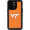 Virginia Tech University Orange iPhone 15 Pro Waterproof Case