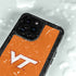 Virginia Tech University Orange iPhone 15 Pro Waterproof Case