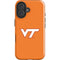 Virginia Tech University Orange iPhone 16 Impact Case