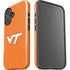 Virginia Tech University Orange iPhone 16 Impact Case