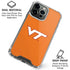 Virginia Tech University Orange iPhone 16 Pro Clear Case