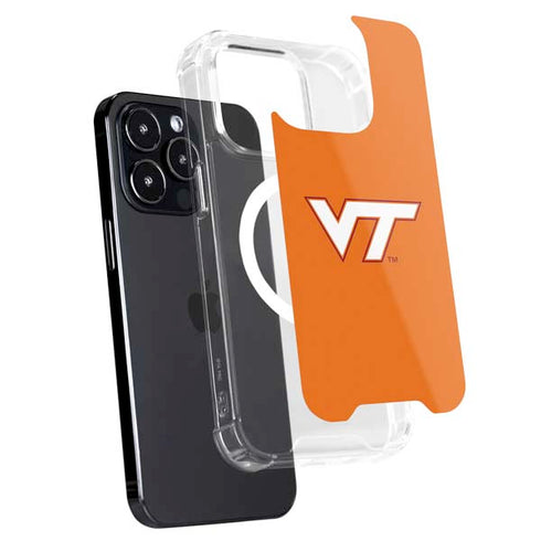 Virginia Tech University Orange iPhone 16 Pro Max MagSafe Case