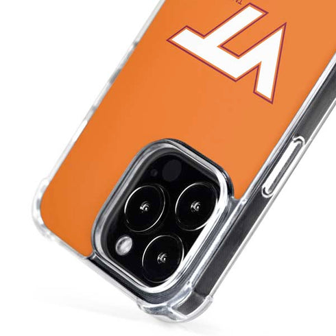 Virginia Tech University Orange iPhone 16 Pro Max MagSafe Case