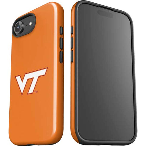 Virginia Tech University Orange iPhone 16e Impact Case