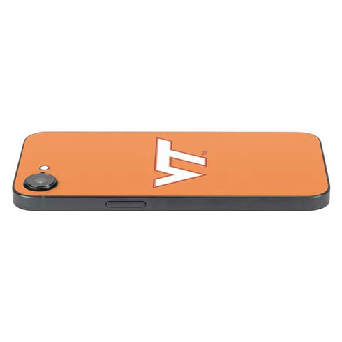 Virginia Tech University Orange iPhone 16e Skin