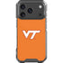 Virginia Tech University Orange iPhone 18 Pro Clear Case