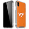 Virginia Tech University Orange iPhone X/XS Clear Case