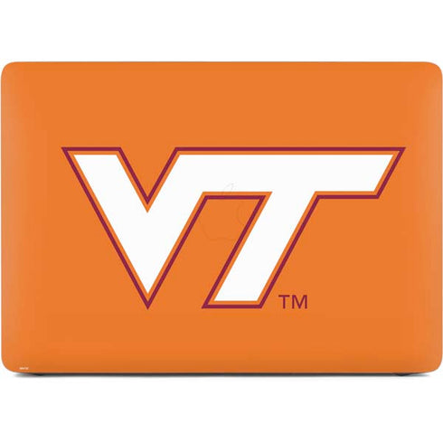 Virginia Tech University Orange Apple MacBook Air Skin