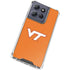 Virginia Tech University Orange Moto G 5G (2025) Clear Case