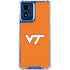 Virginia Tech University Orange Moto G 5G (2024) Clear Case