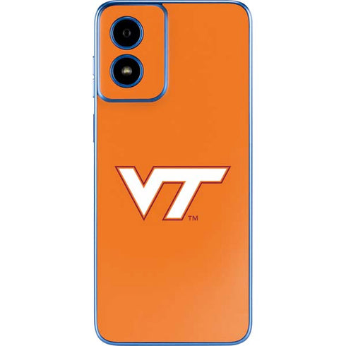 Virginia Tech University Orange Moto G Play 4G (2024) Skin
