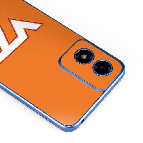 Virginia Tech University Orange Moto G Play 4G (2024) Skin