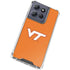 Virginia Tech University Orange Moto G Power 5G (2025) Clear Case