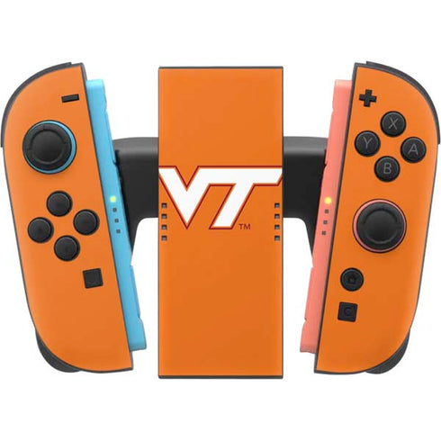 Virginia Tech University Orange Nintendo Switch 2 (2025) Joy-Con Controller Skin