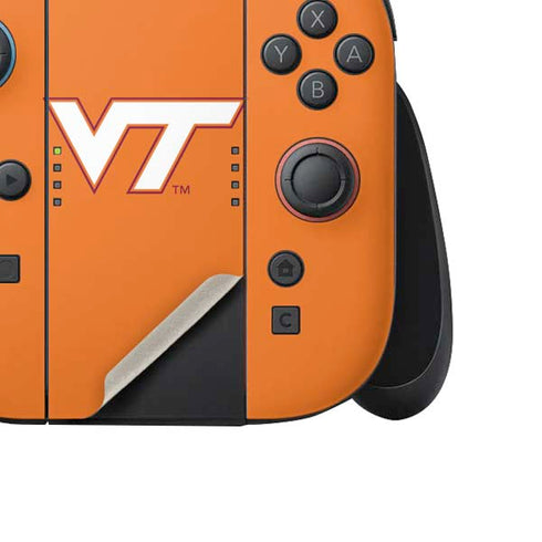 Virginia Tech University Orange Nintendo Switch 2 (2025) Joy-Con Controller Skin
