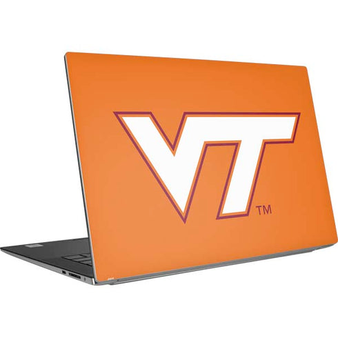 Virginia Tech University Orange Dell XPS Skin