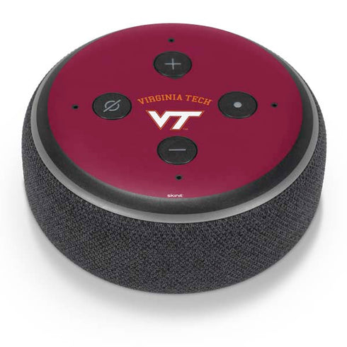 Virginia Tech VT Amazon Echo Dot 3 Skin
