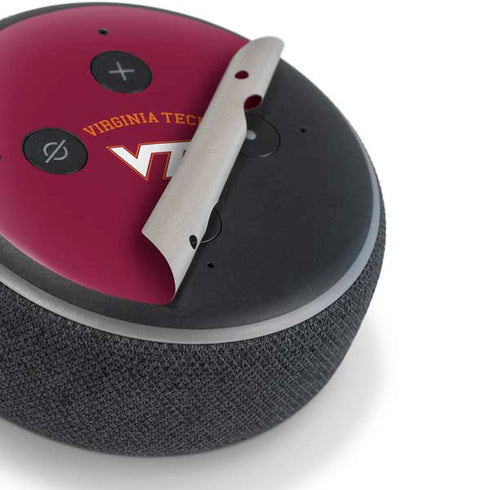 Virginia Tech VT Amazon Echo Dot 3 Skin