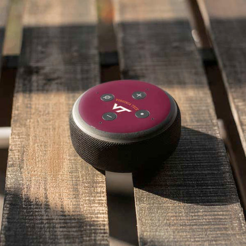 Virginia Tech VT Amazon Echo Dot 3 Skin