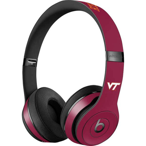 Virginia Tech VT Beats Solo 3 Wireless Skin