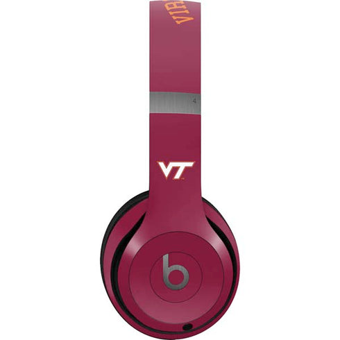 Virginia Tech University VT Beats Solo 4 Wireless Headphones Skin