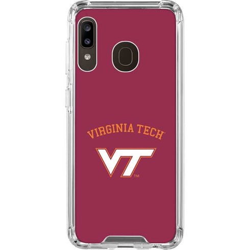 Virginia Tech University VT Galaxy A30 Clear Case