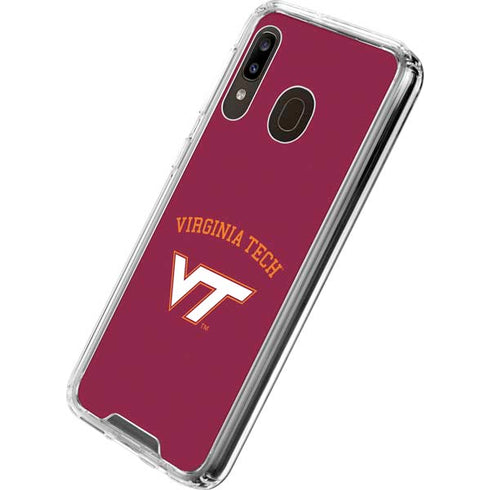 Virginia Tech University VT Galaxy A30 Clear Case