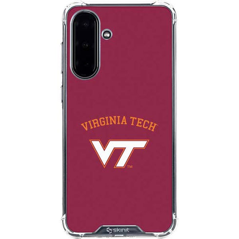 Virginia Tech University VT Galaxy A36 5G Clear Case