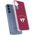 Virginia Tech University VT Galaxy A55 5G Clear Case