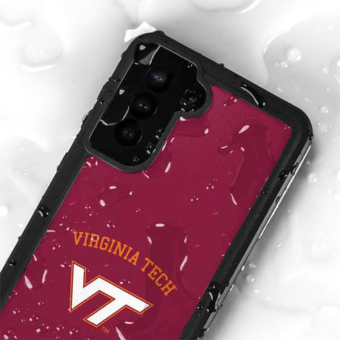 Virginia Tech University VT Galaxy S23 Plus Waterproof Case