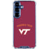 Virginia Tech University VT Galaxy S25 FE Clear Case