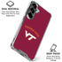 Virginia Tech University VT Galaxy S26 Clear Case
