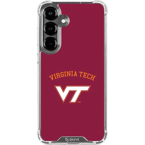 Virginia Tech University VT Galaxy S26 Plus Clear Case