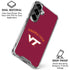Virginia Tech University VT Galaxy S26 Plus Clear Case